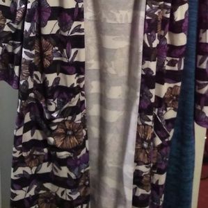 Lularoe Sarah xl striped floral